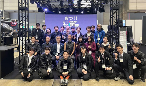golden sea lighting with Tokyo Butai Showmei at Inter BEE 2023 (1)
